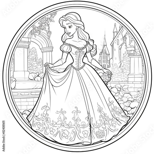 Princess Coloring Pages: Enchanting Designs for Creative Fun