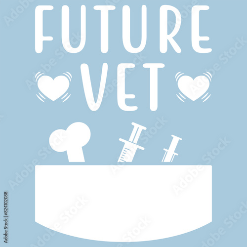 Future Vet T-Shirt Veterinary School Tee