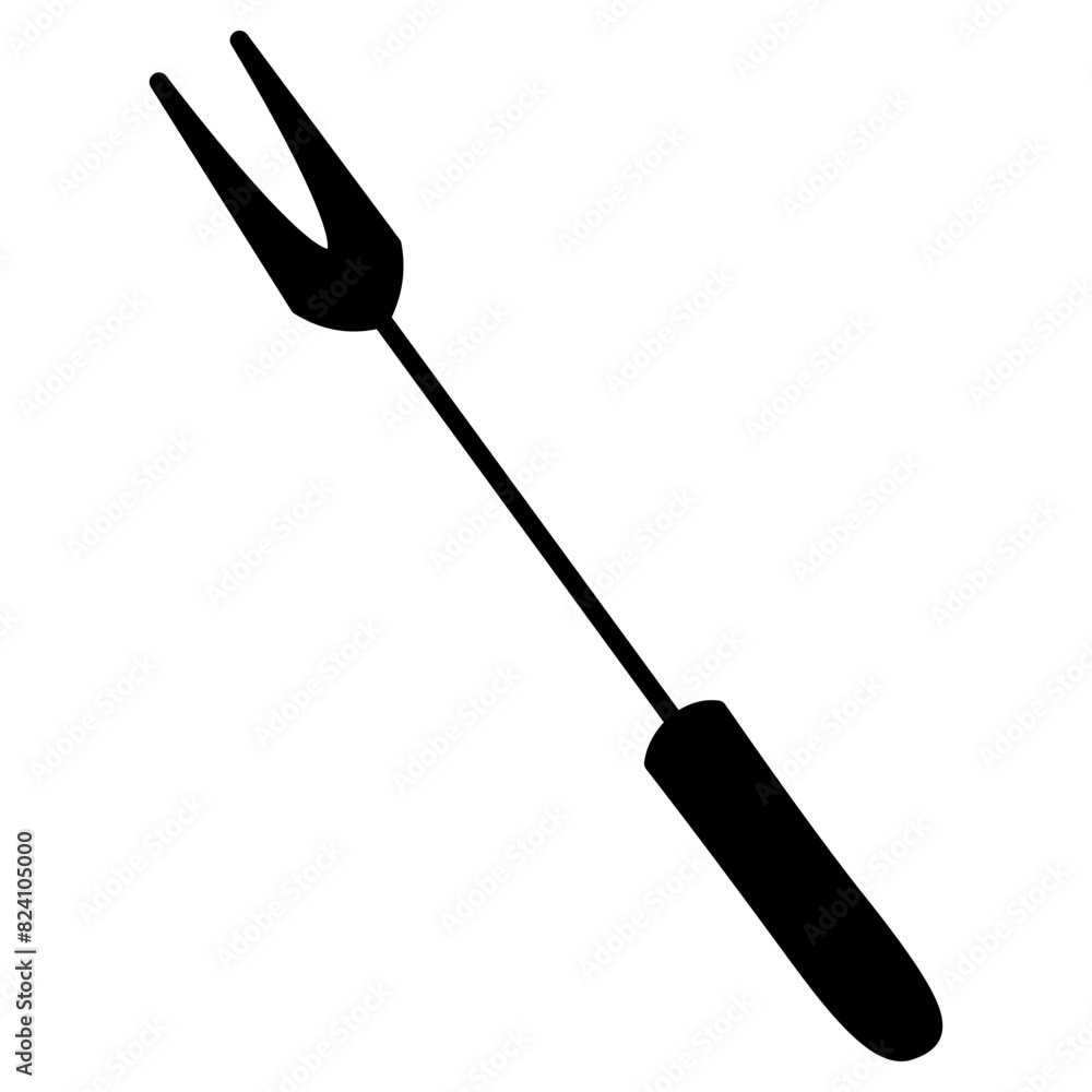Naklejka premium Fork