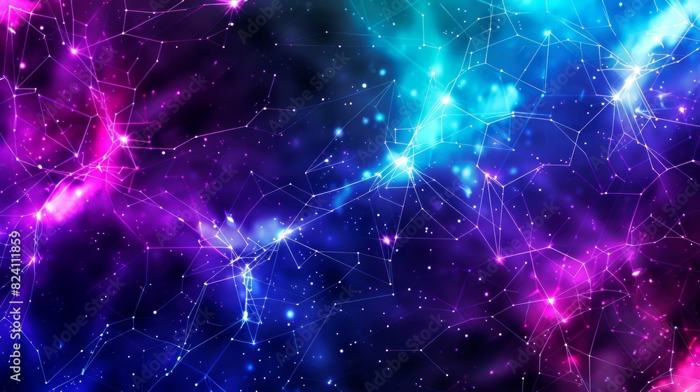 Fototapeta premium background digital wave of network