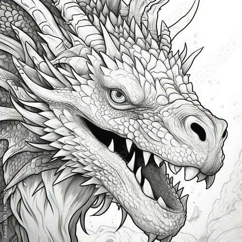  Dragon Coloring Pages for Kids and Adults   Printable Dragon Coloring Sheets