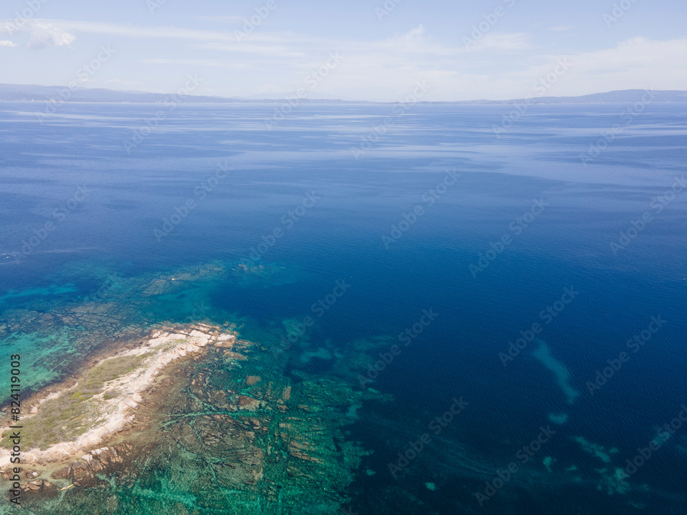 Sithonia coastline near Karydi Beach, Chalkidiki, Greece