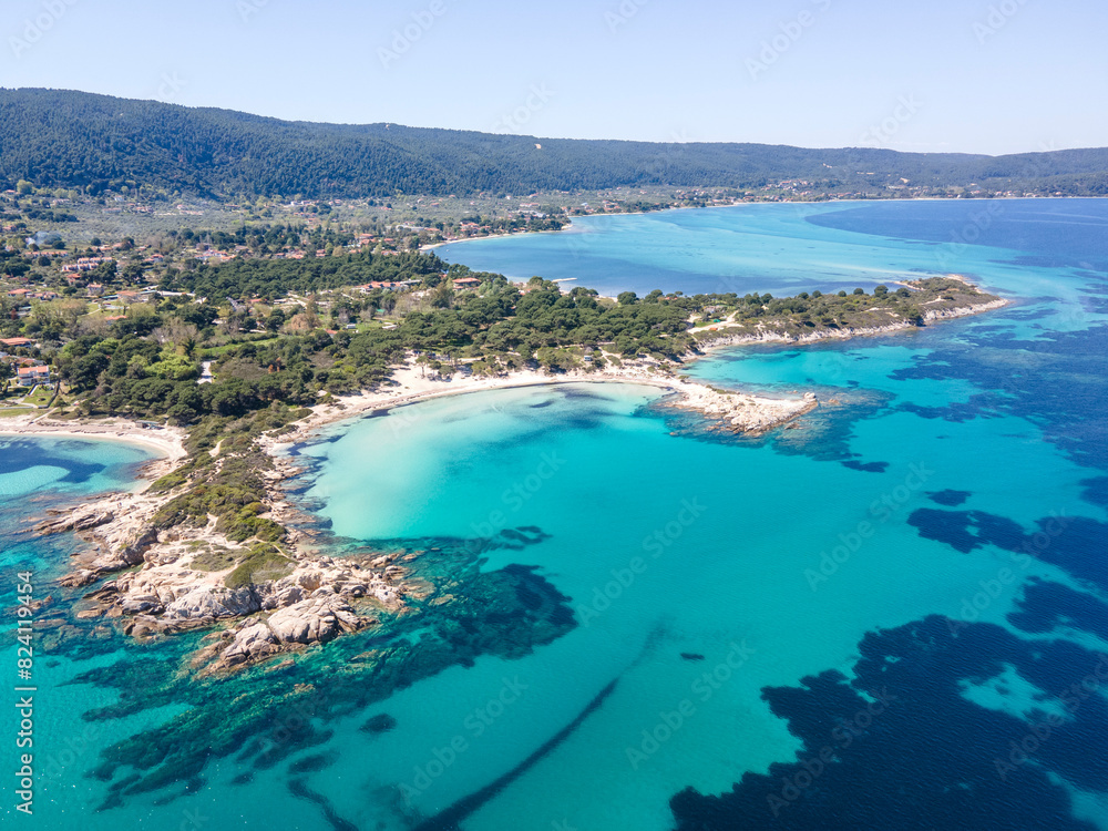 Sithonia coastline near Karydi Beach, Chalkidiki, Greece Sithonia coastline near Karydi Beach, Chalkidiki, Greece