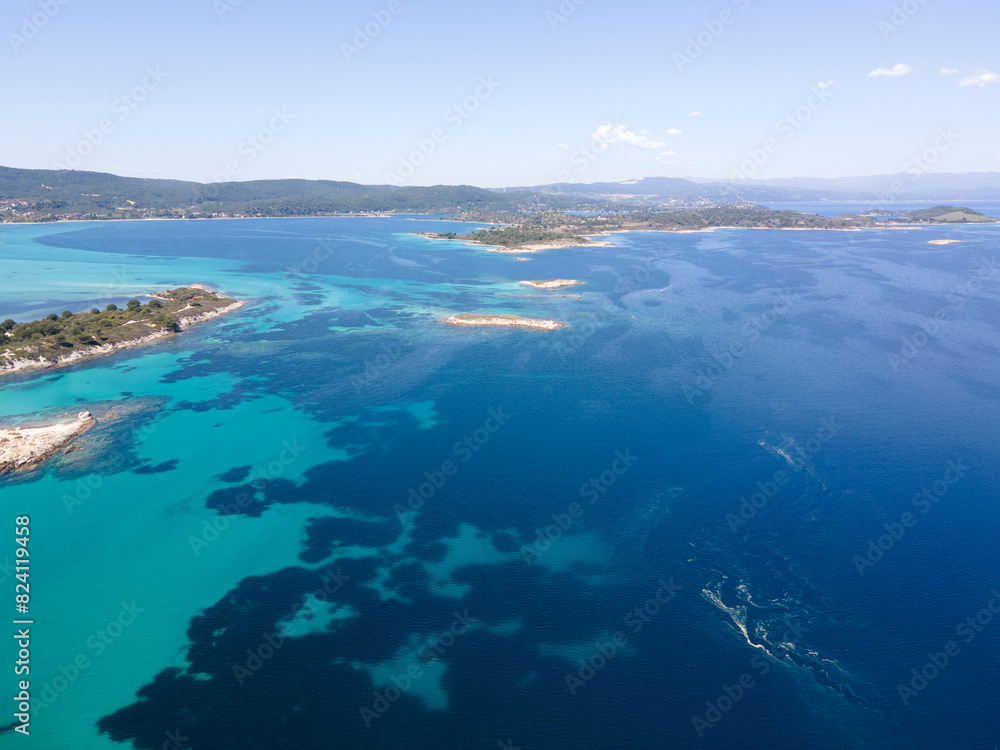 Sithonia coastline near Karydi Beach, Chalkidiki, Greece Sithonia coastline near Karydi Beach, Chalkidiki, Greece