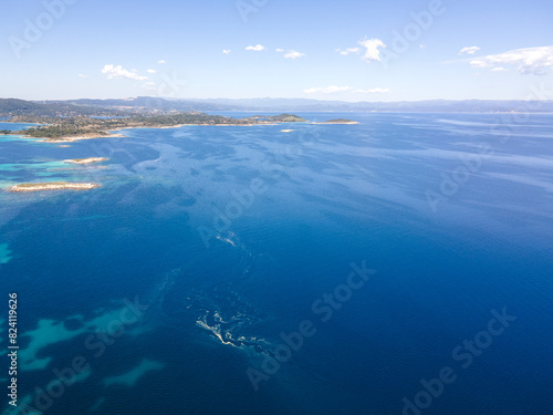 Sithonia coastline near Karydi Beach, Chalkidiki, Greece