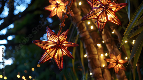 Matariki flax stars, Maori New Year celebration