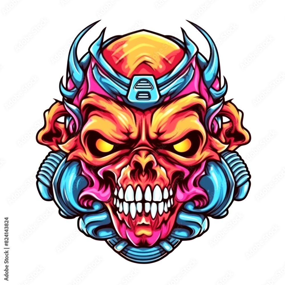 Fototapeta premium masker gas vector style