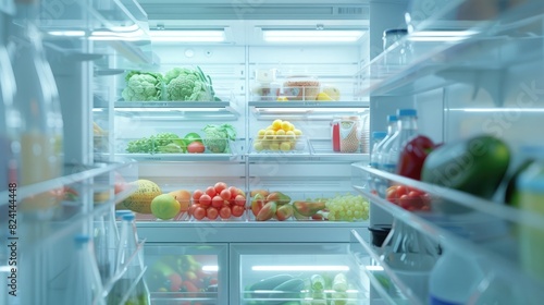Cold Storage: Monitoring Food Freshness and Safety in Your Refrigerator realistic