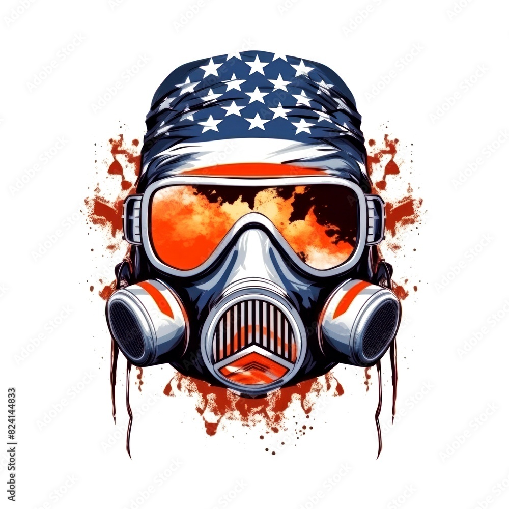 masker gas vector style masker gas vector style