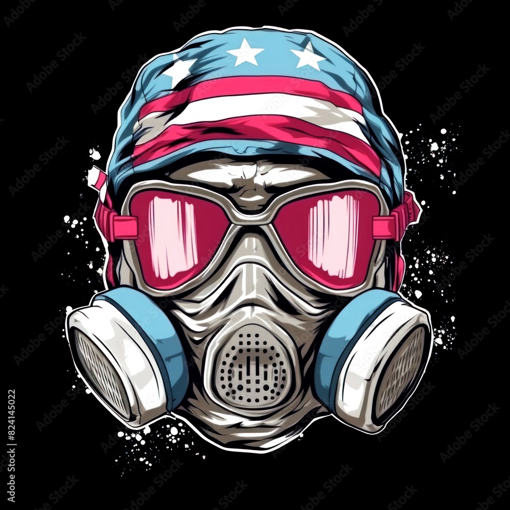 masker gas vector style masker gas vector style