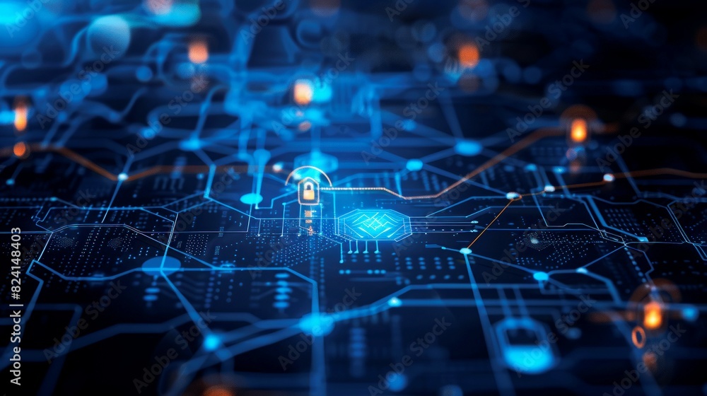 background digital security of network background digital security of network
