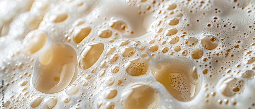 A detailed close-up shot of milk. Perfect for advertising or illustrating thirst-quenching beverages. A detailed close-up shot of milk. Perfect for advertising or illustrating thirst-quenching beverages.