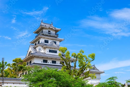 今治城の風景写真 愛媛県観光地