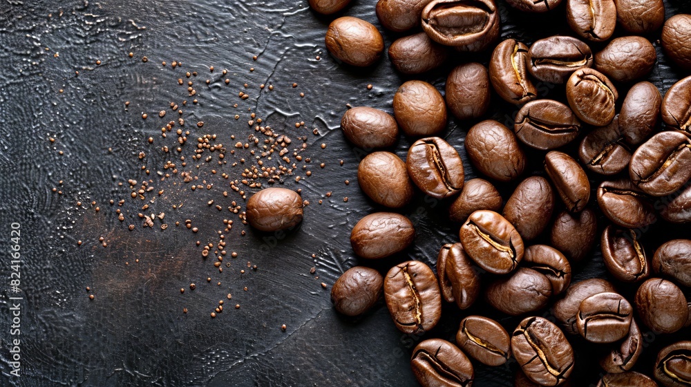 Coffee beans background Coffee beans background