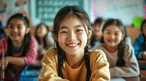 portrait of young student