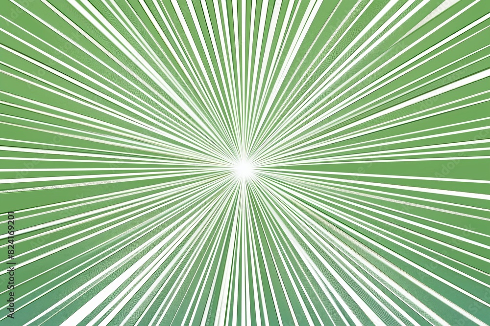 Obraz premium A green and white image of a bright light