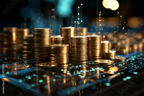 Business Financial Growth Economical Growth Success