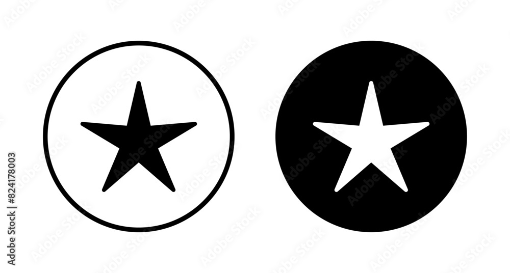 Star Icon vector isolated on white background. Star vector icon. Rating symbol Star Icon vector isolated on white background. Star vector icon. Rating symbol