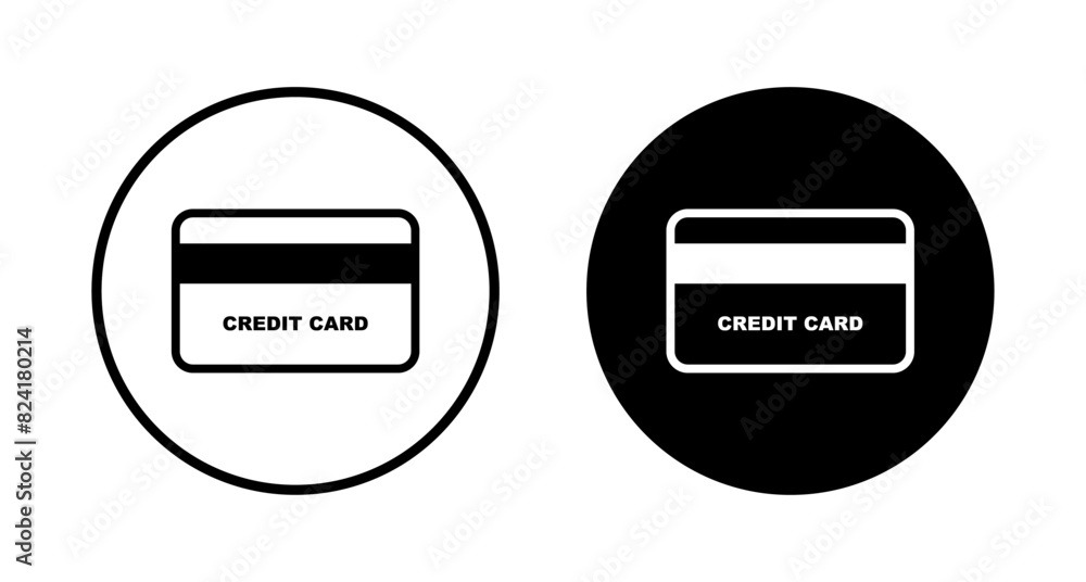 Credit card icon vector isolated on white background. Credit card payment icon vector Credit card icon vector isolated on white background. Credit card payment icon vector