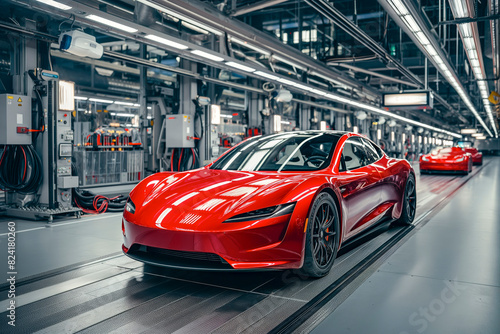 Electric Car Production Facility