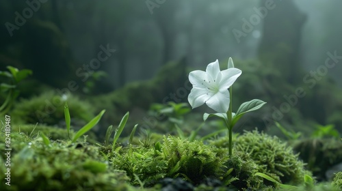 The Whitest Flower in the World