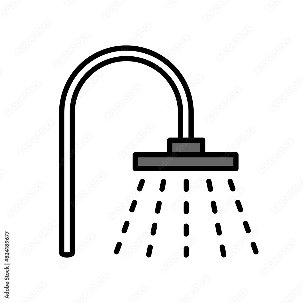 Shower icon template PNG Shower icon template PNG