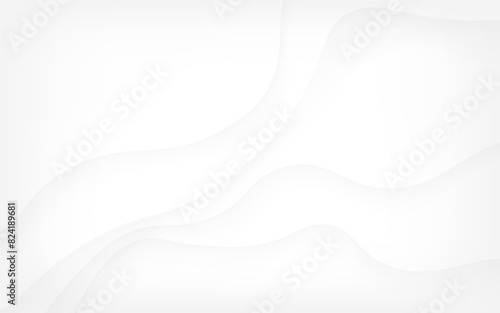 Simple and elegant abstract white background with subtle gradients and flowing curves, perfect for clean and modern design projects.