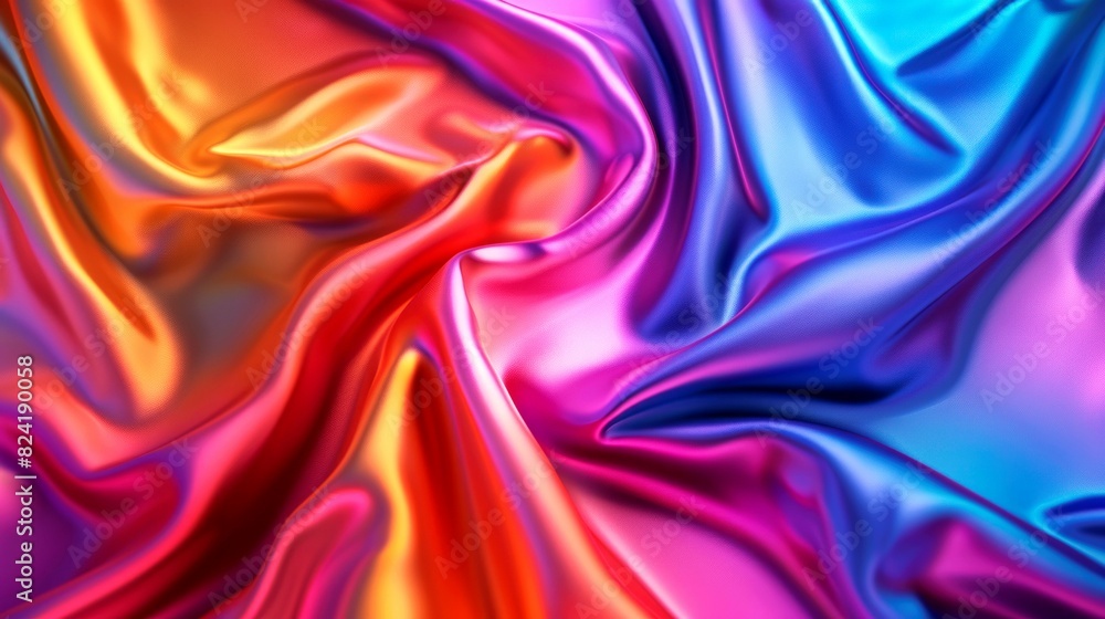 Obraz premium illustration fabric colorful