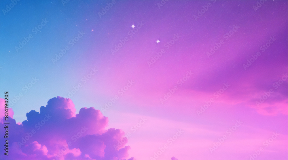 Bokeh sky background. Light pink pastel galaxy abstract wallpaper with glitter stars. Fantasy space with sparkles. Holographic fantasy rainbow unicorn background with clouds and stars Bokeh sky background. Light pink pastel galaxy abstract wallpaper with glitter stars. Fantasy space with sparkles. Holographic fantasy rainbow unicorn background with clouds and stars
