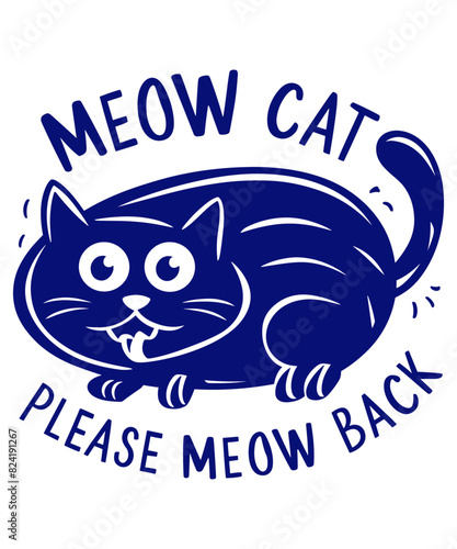 Meow cat meow back