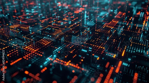 Embedded within the matrix of network connections carefully crafted data algorithms work tirelessly to monitor and safeguard against any potential security breaches.