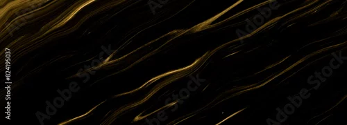 Panel kuchenny z motywem Marble texture wall surface black gold ink pattern graphic  background granite abstract light elegant grey for do floor plan ceramic counter texture tile black yellow background natural for paper.