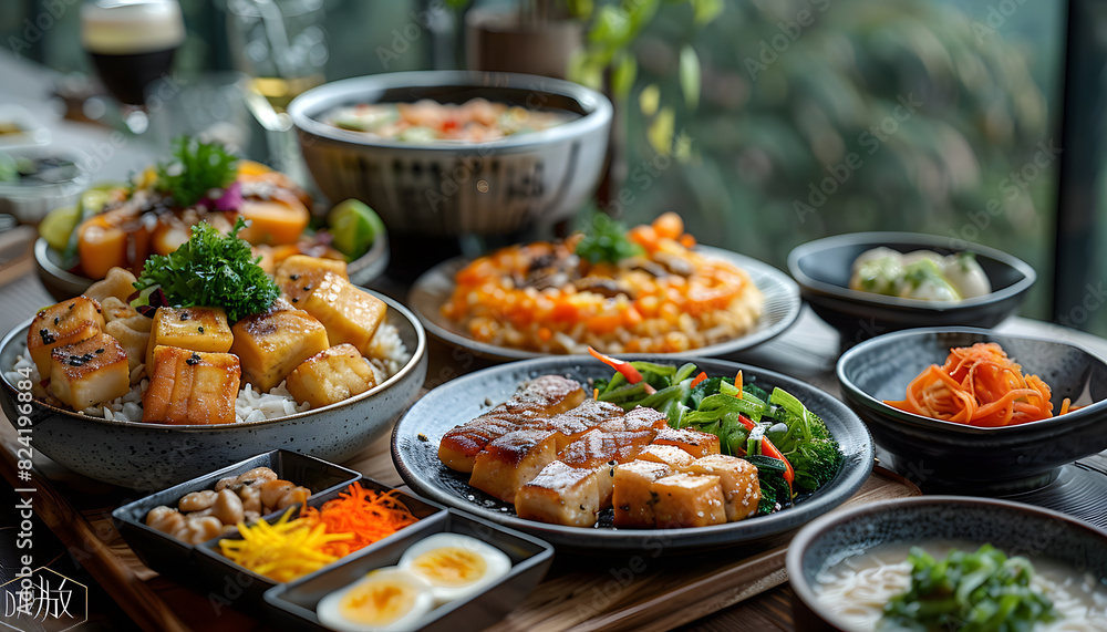 Fototapeta premium food background
