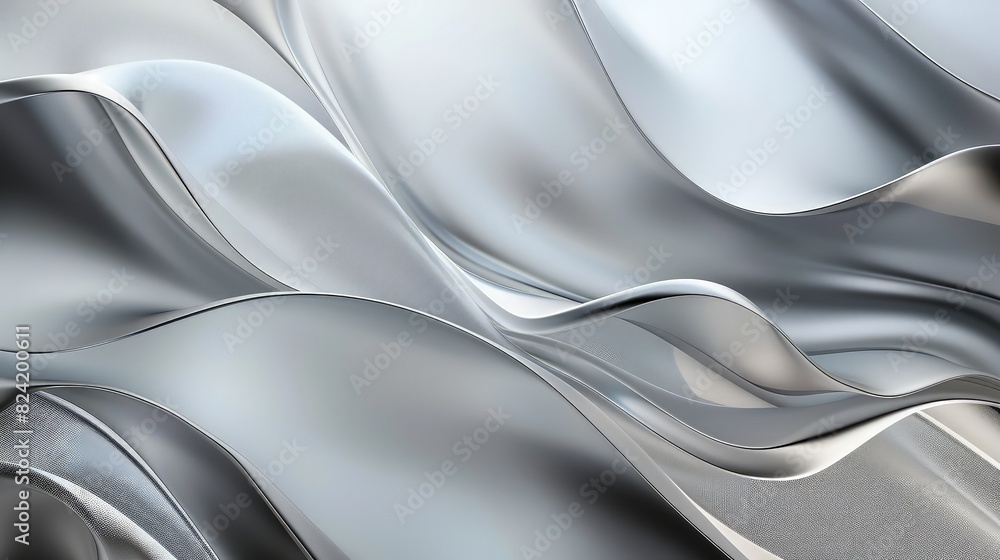 A luxurious monochromatic abstract background featuring soft gradients and shimmering textures in different shades of silver, providing an elegant and sophisticated aesthetic. A luxurious monochromatic abstract background featuring soft gradients and shimmering textures in different shades of silver, providing an elegant and sophisticated aesthetic.