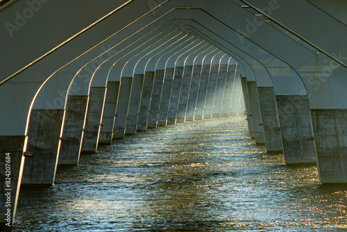 Bridge pillars