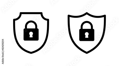 Security icon set. protection icon. privacy. vpn