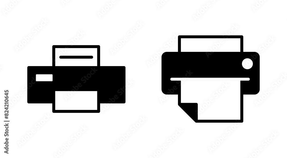 Print icon set. printer icon vector. Print icon set. printer icon vector.