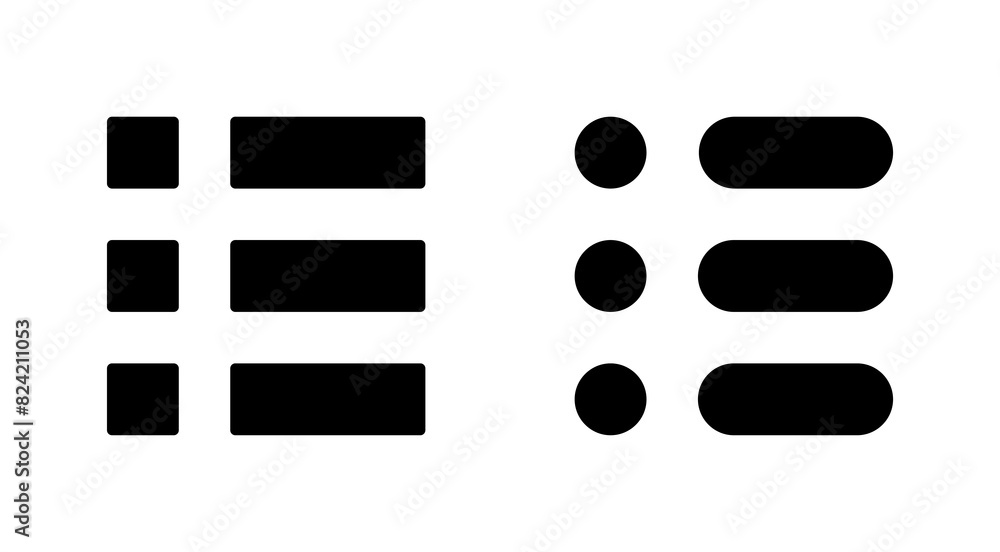 Menu Icon set. web menu icon. hamburger menu symbol Menu Icon set. web menu icon. hamburger menu symbol
