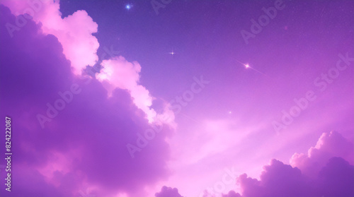 unicorn galaxy pattern pastel cloud and sky with glitter cute bright paint like candy background theme concept to montage or present your product for women girls in princess style