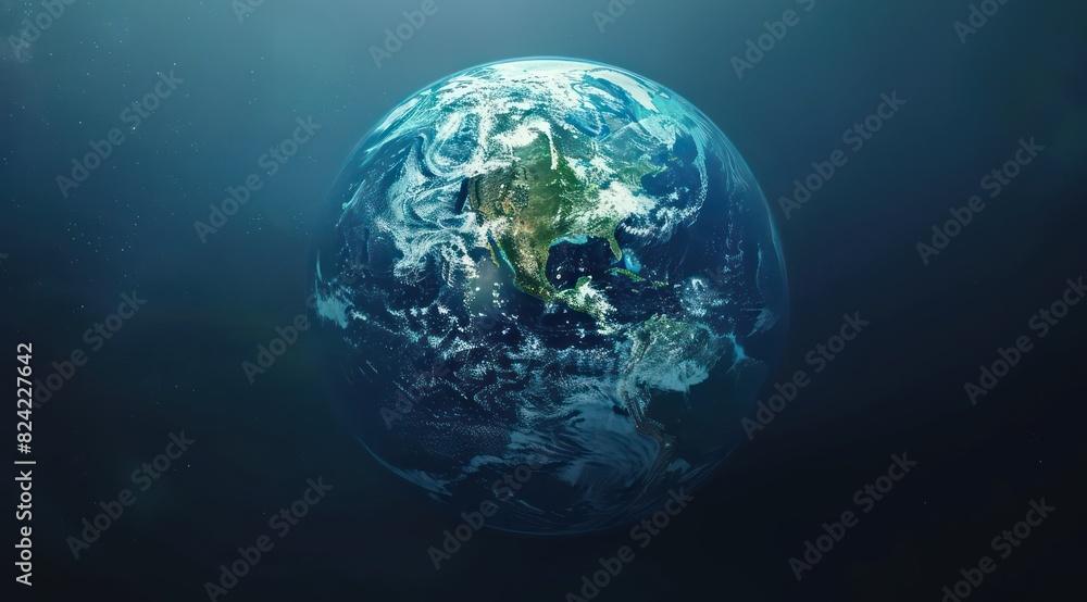 world map wallpaper with realistic details and colors