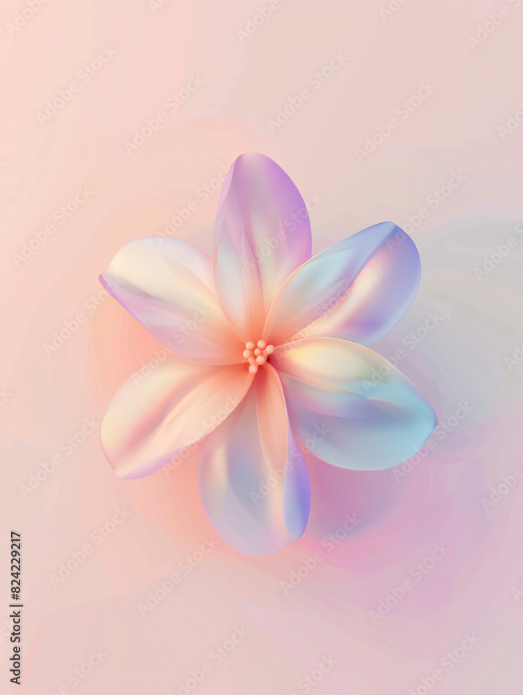 3d colored transparent glass flower background
3d colored transparent glass flower background