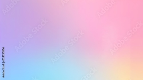 Defocus colors Pastel tone purple pink blue gradient Abstract background. copy space. horizontal.  © Almultazam