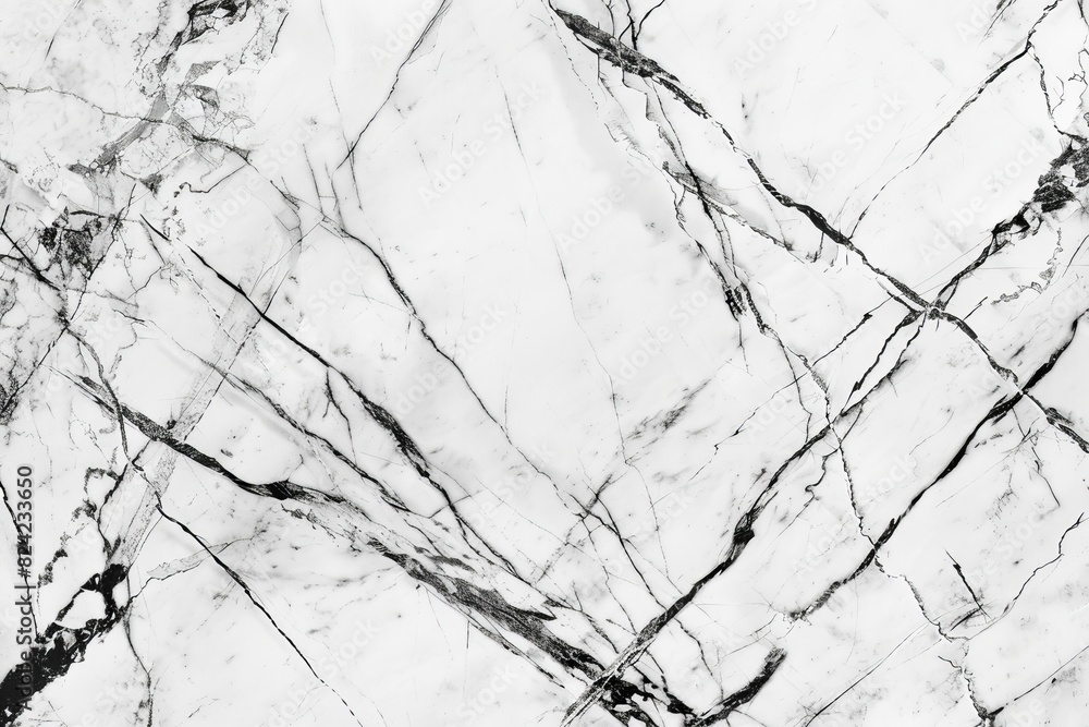 Fototapeta premium White marble texture in natural pattern with high resolution for background