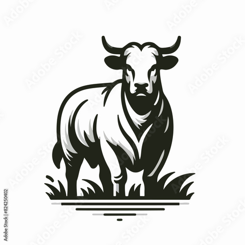 a cow to be sacrificed or qurban on Eid al Adha Mubarak