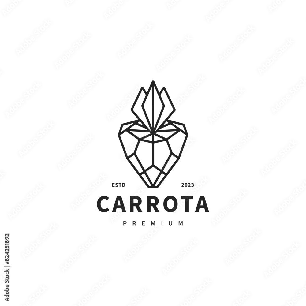 carrota vector icon logo design illustration 3 carrota vector icon logo design illustration 3