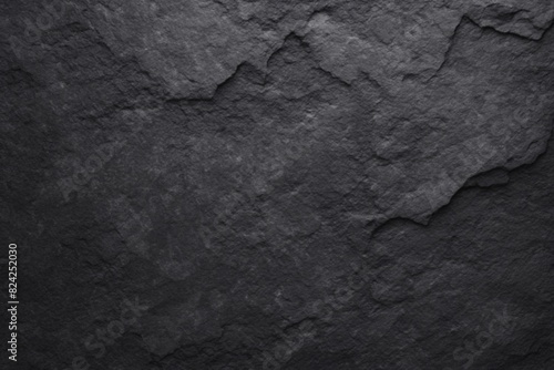 Seamless dark black concrete grunge texture marble or stone background tillable charcoal gray slate rock design backdrop with copy space