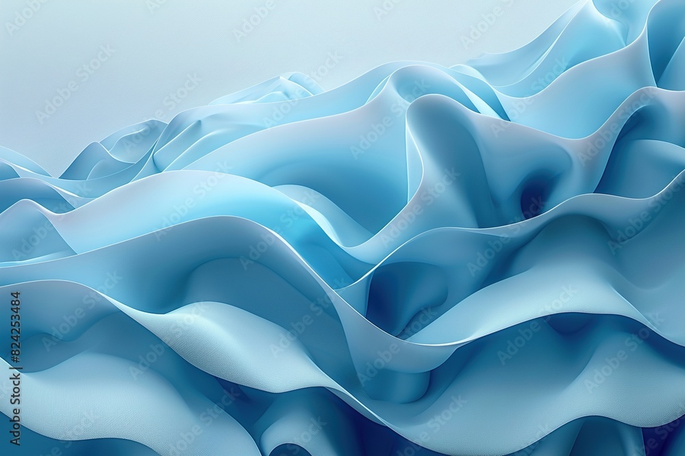 Flowing Blue Silk Liquid Flowing Blue Silk Liquid