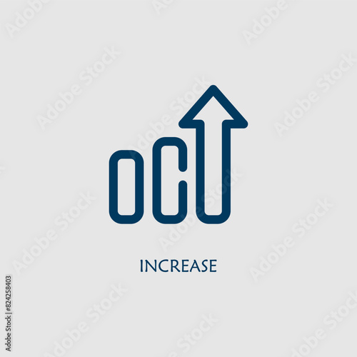 Vector graphic of a business icon  illustration sign and symbol for finance and profitability