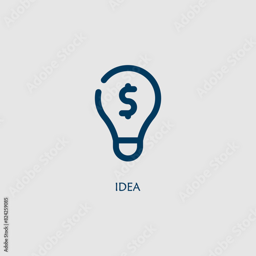 Vector graphic of a business icon  illustration sign and symbol for finance and profitability
