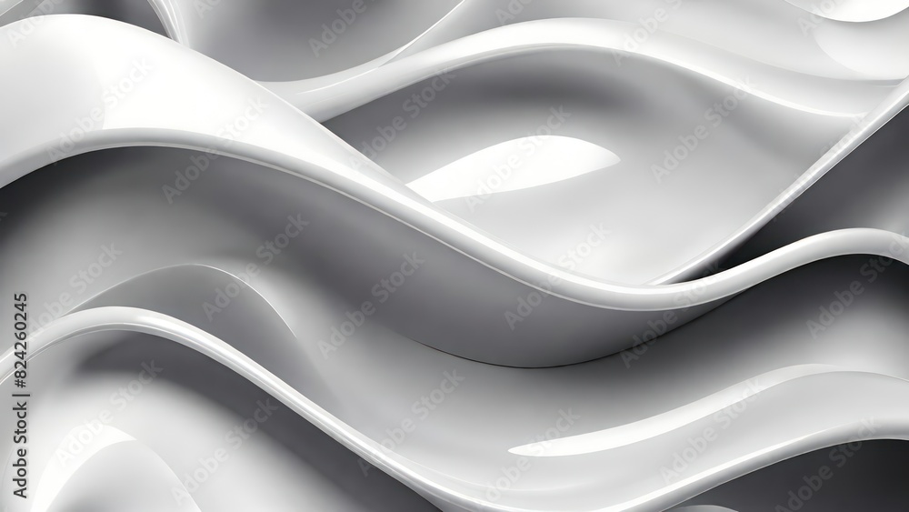 Soft and smooth textured 3d effect gray wavy curved lines abstract background. Soft and smooth textured 3d effect gray wavy curved lines abstract background.